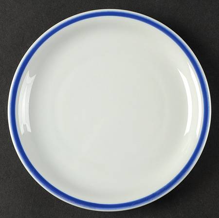 Disco Blue Bread & Butter Plate