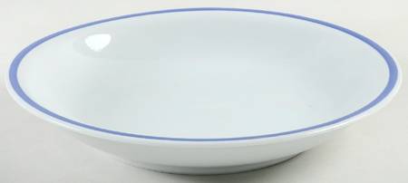 Disco Blue Coupe Soup Bowl