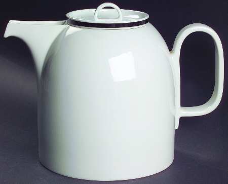 Disco Black Coffee Pot & Lid