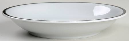 Disco Black Coupe Soup Bowl