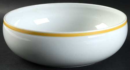 Disco Yellow 8" Round Vegetable Bowl