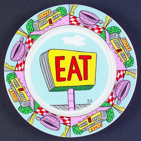 Eat N' Drink Salad Plate