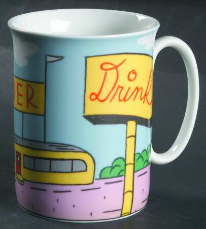 Eat N' Drink Mug by Block