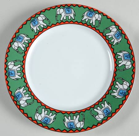 Elephant Salad Plate