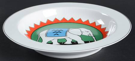 Elephant Rim Soup Bowl