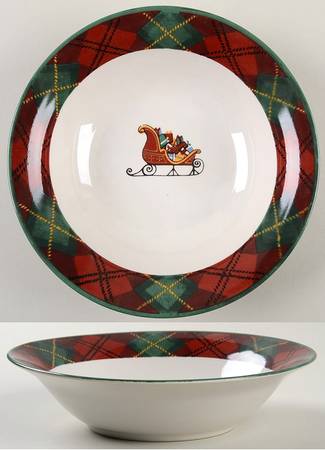 Father Christmas Coupe Cereal Bowl