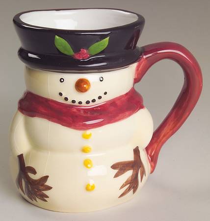 Father Christmas Snowman Mug