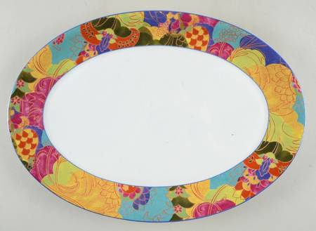 Fantasia 15" Oval Serving Platter