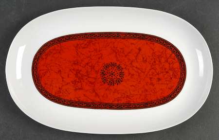 Flamenco 12" Oval Serving Platter