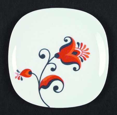 Flower Bread & Butter Plate