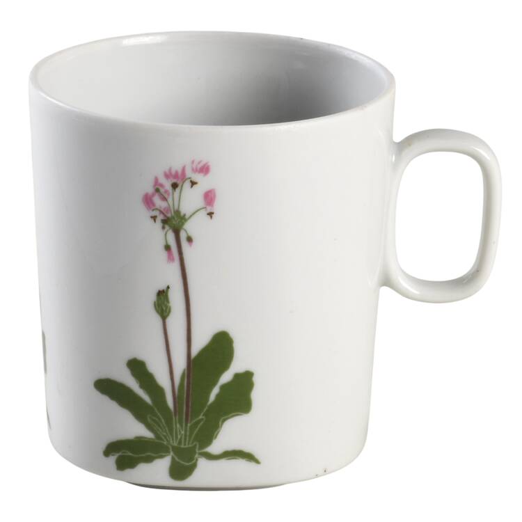 Floral Portraits Flat Cup