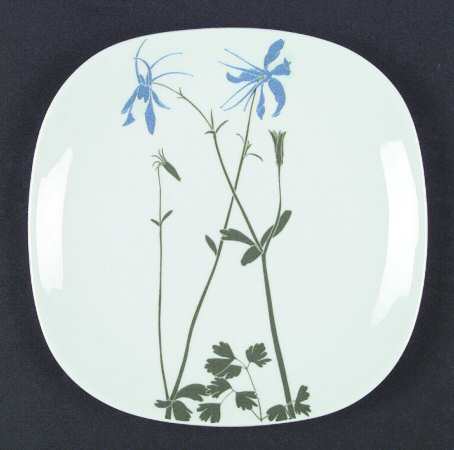 Floral Portraits Salad Plate