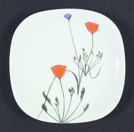 Floral Portraits Salad Plate