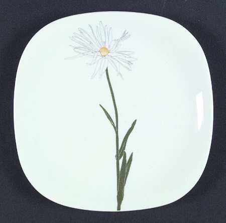 Floral Portraits Salad Plate