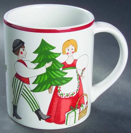 Folk Christmas Mug