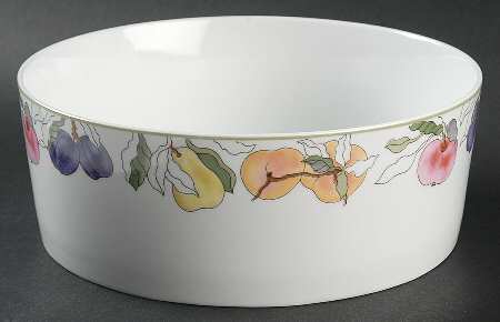 Fruits 7" Round Vegetable Bowl