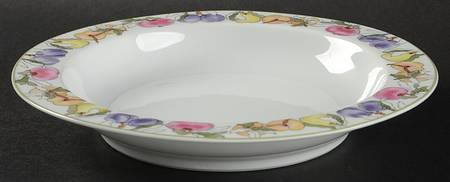 Fruits Rim Soup Bowl