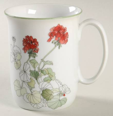 Geranium Mug