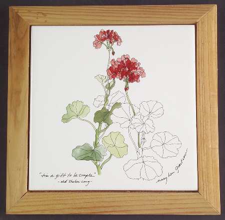 Geranium Trivet
