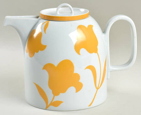 Ginger Coffee Pot & Lid