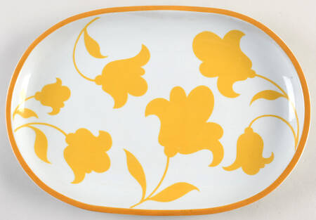 Ginger 14" Oval Serving Platter