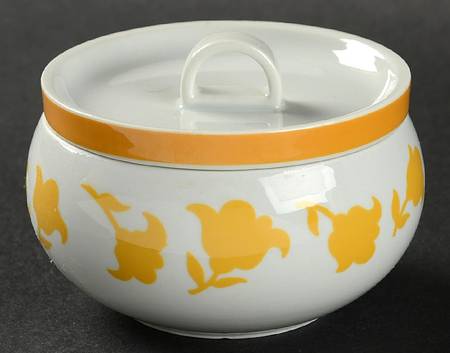 Ginger Mini Sugar Bowl & Lid