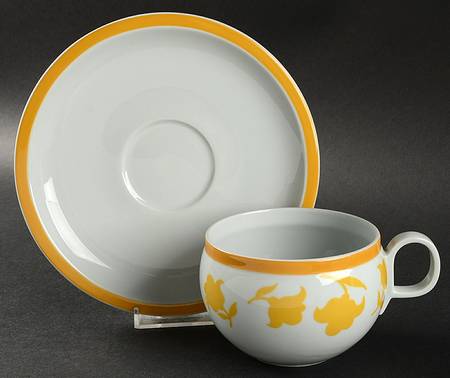 Ginger Oversized Cup & Saucer Set