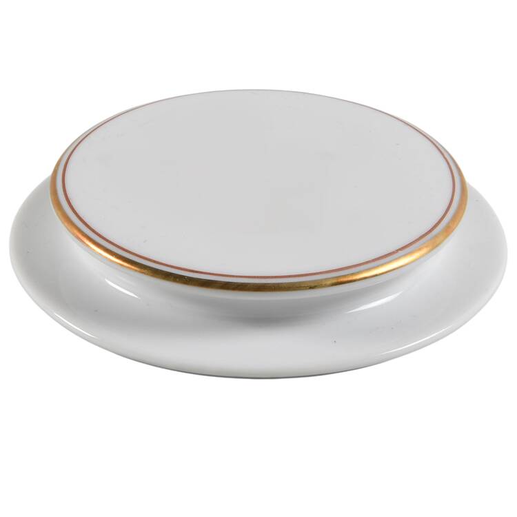 Gold Rose Lid for Sugar Bowl