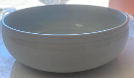 Gray Coupe Cereal Bowl