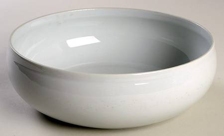 Gray 8" Round Vegetable Bowl