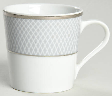 Grey Dawn Flat Demitasse Cup