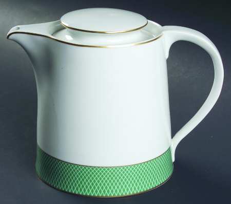 Green Fields Teapot & Lid
