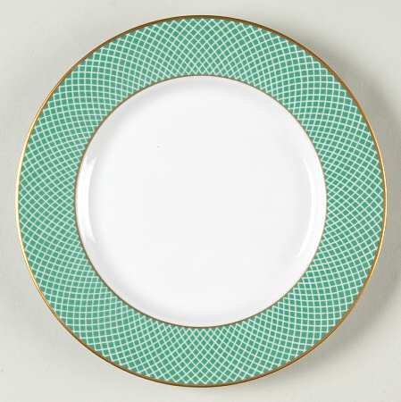 Green Fields Bread & Butter Plate