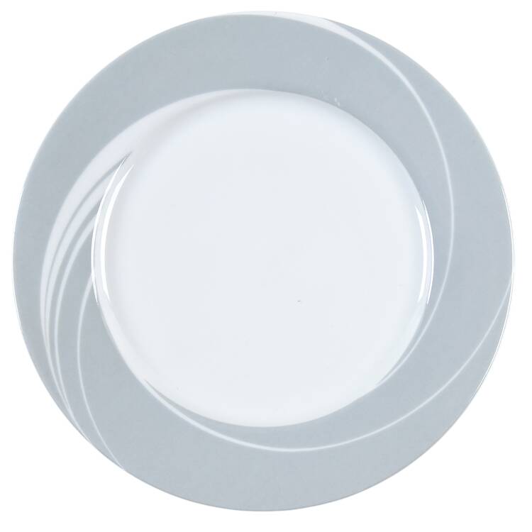Grey Pearl Salad Plate