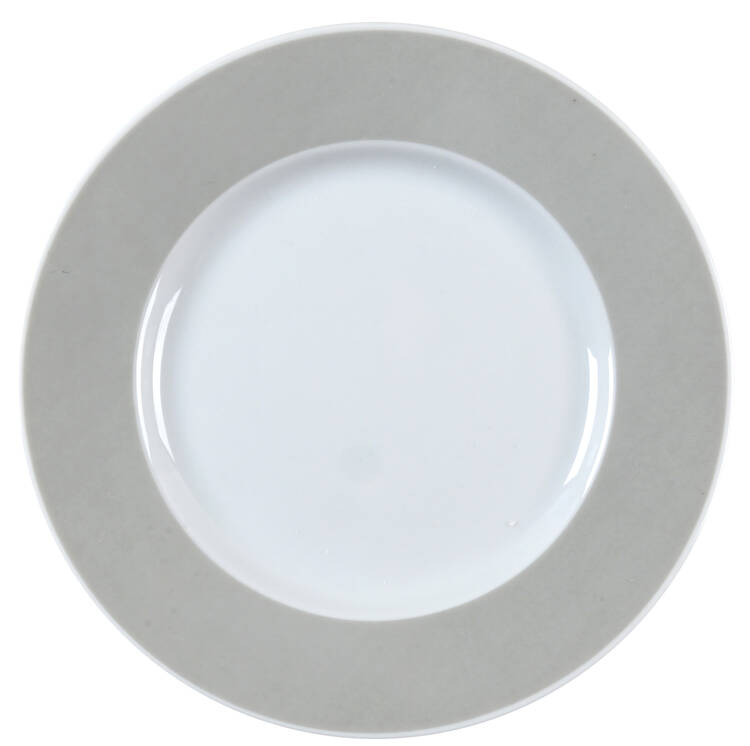 Grey Tones Bread & Butter Plate
