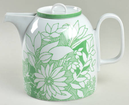 Herb Garden Coffee Pot & Lid
