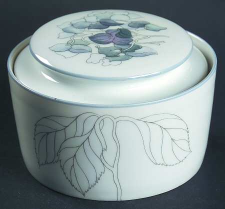 Hydrangea Sugar Bowl & Lid