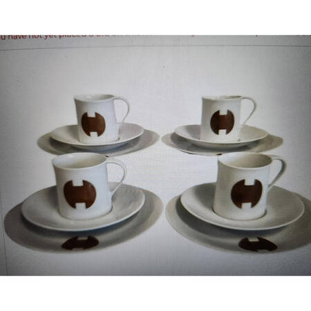 Image Flat Cup & Saucer Set