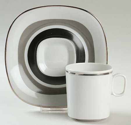 Interaction Flat Cup & Saucer Set