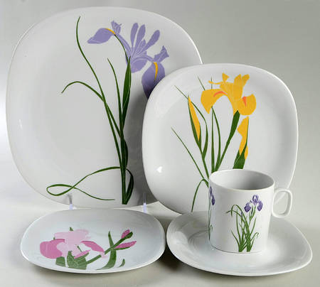 Iris (Henry Evans) 5 Piece Place Setting