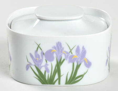Iris (Henry Evans) Sugar Bowl & Lid