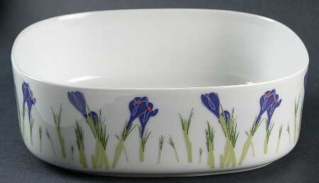 Floral Portraits 7" Square Vegetable Bowl