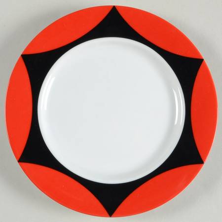 Ruby Bread & Butter Plate