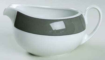 Kaleidoscope Grey Gravy Boat