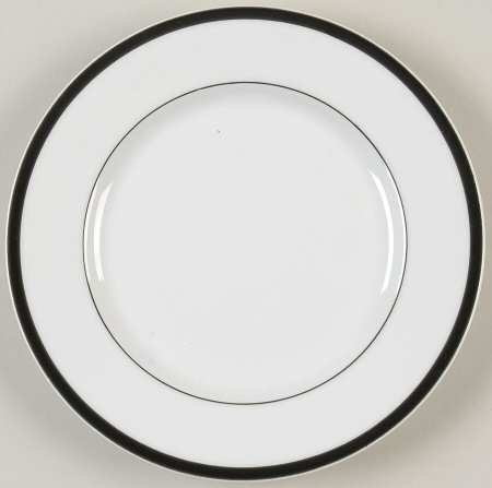 Lisboa Black Bread & Butter Plate