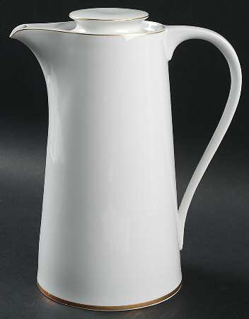 Lisboa Gold Coffee Pot & Lid by Block