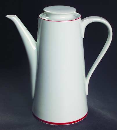 Lisboa Red Coffee Pot & Lid