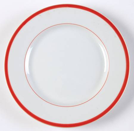 Lisboa Red Bread & Butter Plate