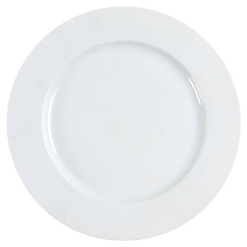 Lisboa White 12" Chop Plate (Round Platter)