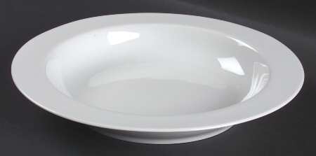 Lisboa White Rim Soup Bowl